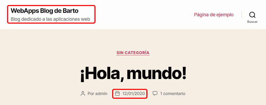 WordPress. Ajustes básicos