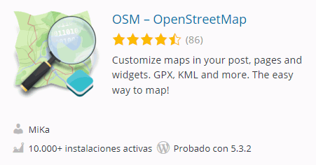 WordPress. Plugin Google Maps Easy