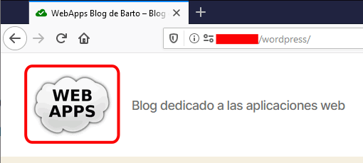 WordPress. Icono del sitio