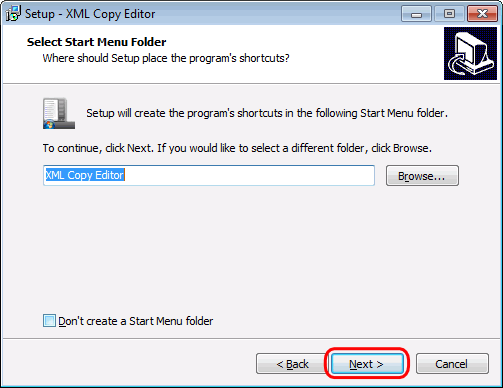 Instalación de XML Copy Editor - 4